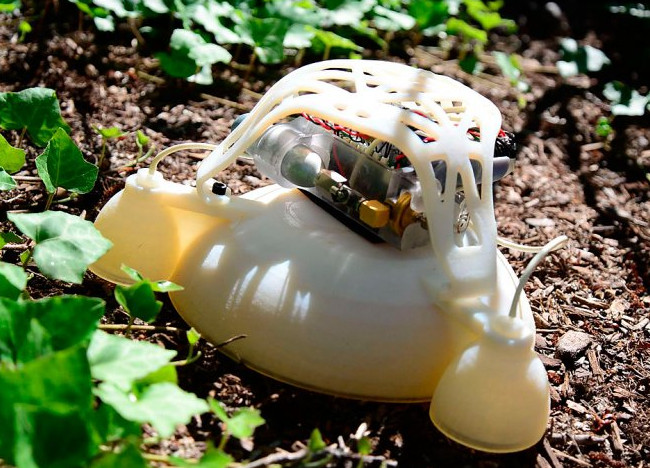 Гибкий робот, который передвигается при помощи взрывов - «Роботы»