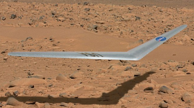 NASA протестирует беспилотный летательный аппарат для Марса - «Космос»