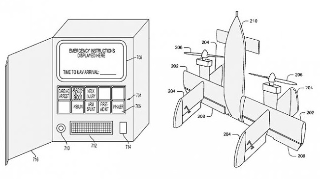 Google запатентовала систему вызова спасательного дрона - «Беспилотники»