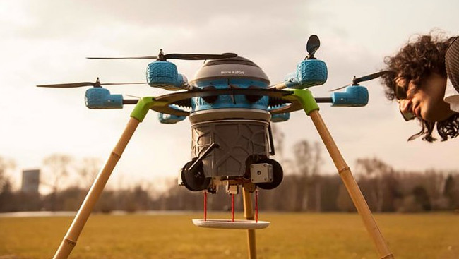 Дизайнер разработал коптер для разминирования - «Беспилотники»