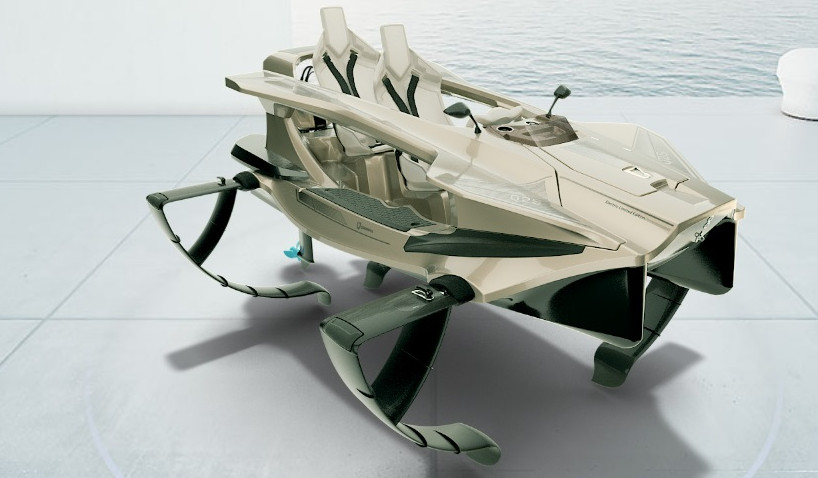 Quadrofoil q2s на подводных крыльях