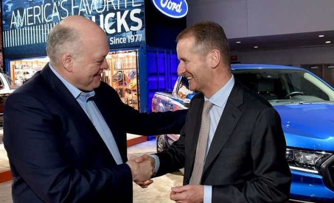 Альянс Ford и Volkswagen: сначала пикапы, потом беспилотные электромобили - «Транспорт»