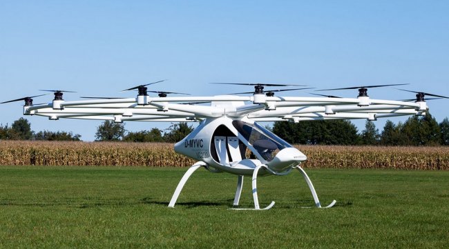 Daimler вложил $30 млн в летающее такси Volocopter - «Транспорт»