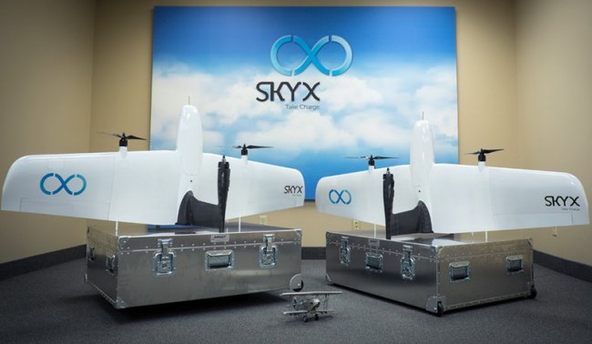 Дрон SkyX: гибрид самолета и вертолета для полетов на длинные дистанции - «Транспорт»