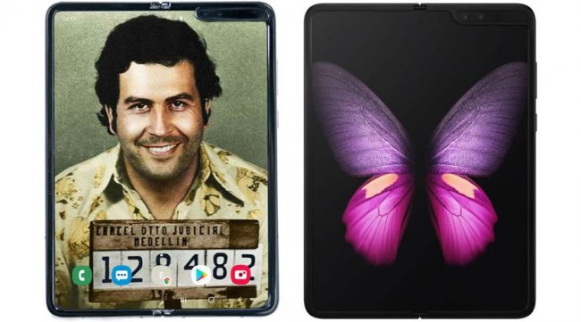 Escobar Fold 2 в честь Пабло Эскобара — на самом деле Samsung Galaxy Fold, и никто этого не скрывает! - «Смартфоны»
