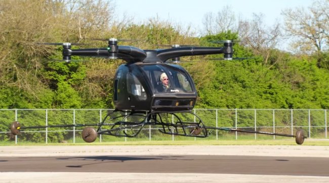 Гибридное аэротакси SureFly совершило первый полет с человеком на борту (видео) - «Транспорт»