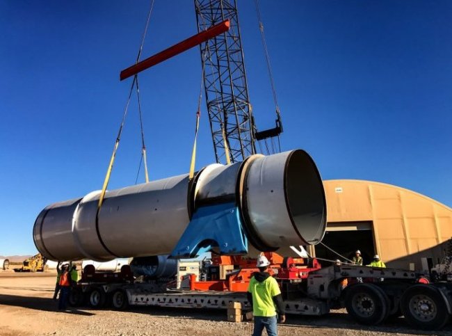 Hyperloop One начала строительство вакуумной трассы для гиперпоезда в Лас-Вегасе - «Транспорт»