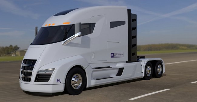 Электрические фуры Nikola Motor перейдут на водород - «Транспорт»