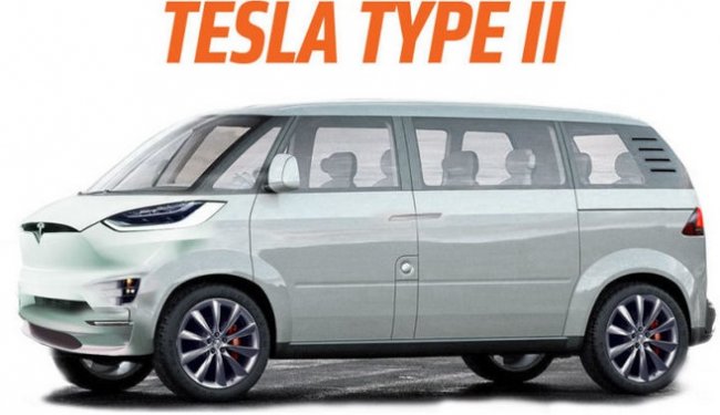 Электрический микроавтобус Tesla покажут через 6-9 месяцев - «Транспорт»
