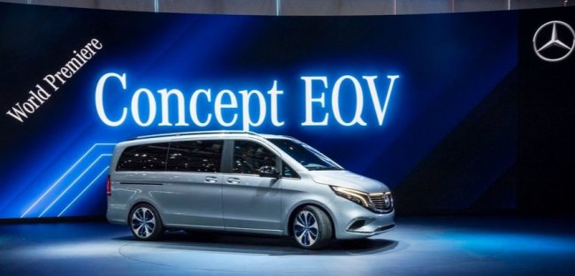 Электрический минивэн Mercedes EQV показали в Женеве (видео) - «Транспорт»