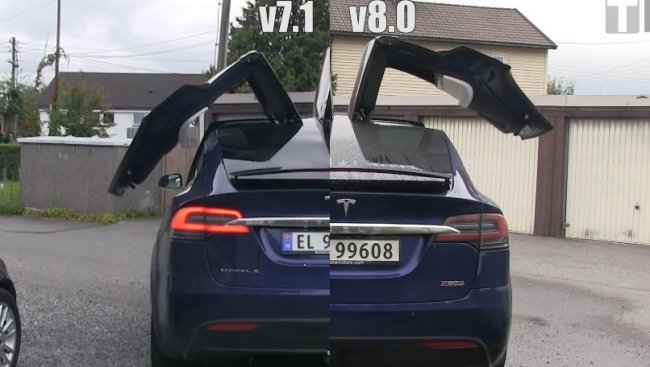 «Крылья сокола» кроссовера Tesla Model X заработали энергичнее (видео) - «Транспорт»