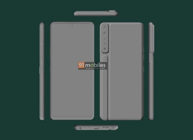 LG Stylo 7 с уникальным внешним видом показался на CAD-рендерах - «Смартфоны»