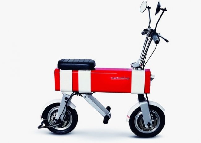 Motochimp - миниатюрный электроскутер от Vanda Electrics (видео) - «Транспорт»