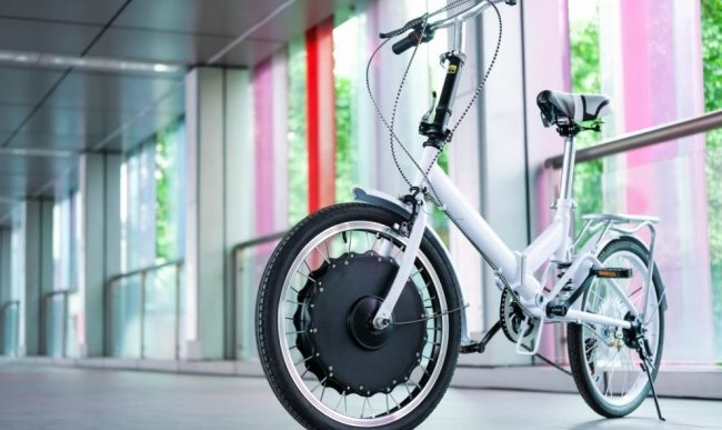 Мотор-колесо EvoWheel превратит любой байк в электрический всего за 30 секунд - «Транспорт»