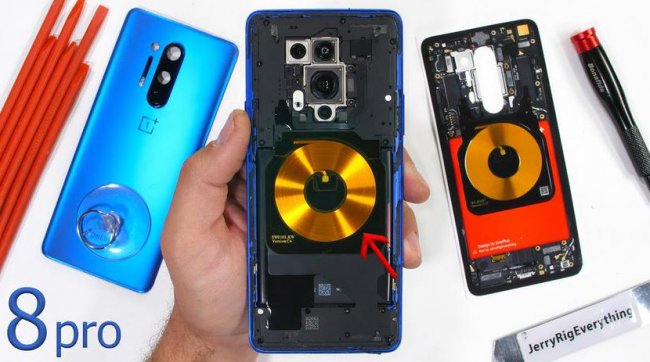 OnePlus 8 Pro изнутри: беспроводная зарядка и камера, как у Samsung Galaxy S20 Ultra - «Смартфоны»