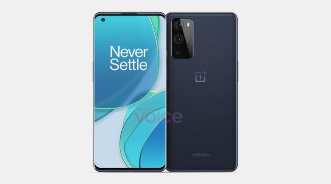 OnePlus 9 Pro на рендерах: 6,7" дисплей с загнутыми краями и прямоугольная камера с 4 датчиками - «Смартфоны»