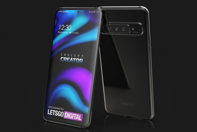 OPPO зарегистрировала дизайн смартфона с камерой, которая поддерживает 15-кратный гибридный зум - «Смартфоны»