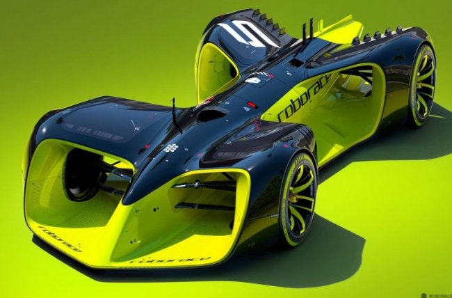 Представлен первый беспилотный электроболид Roborace (видео) - «Транспорт»