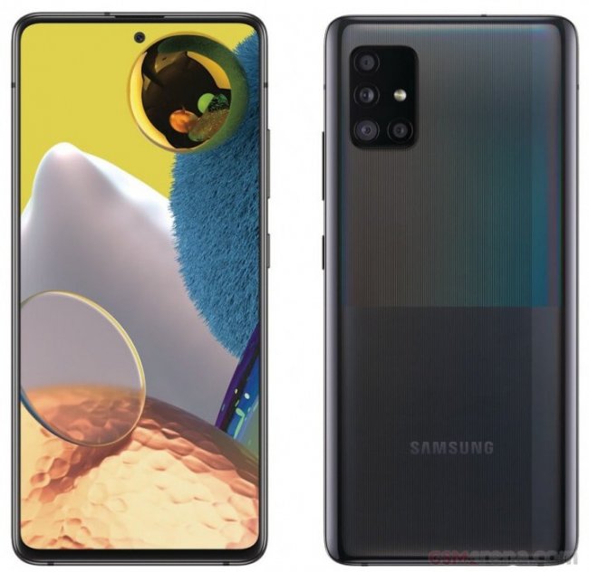 Samsung Galaxy A51 5G на пресс-рендере: L-образная камера, «дырявый» экран и другой дизайн задней панели - «Смартфоны»