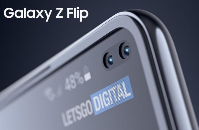 Samsung придумала смартфон Galaxy Z Flip, экран которого складывается в двух направлениях - «Смартфоны»