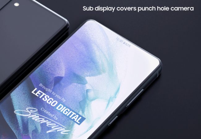 Samsung запатентовала смартфон с фронтальной камерой, которая прячется за дополнительным экраном - «Смартфоны»