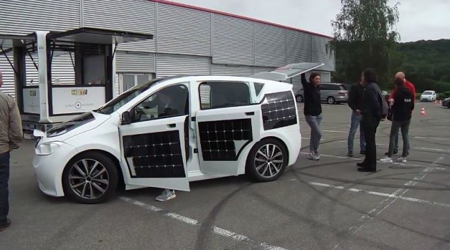 Солнечный автомобиль за €16 тыс прошел первые тест-драйвы (видео) - «Транспорт»