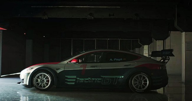 В Electric GT показали гоночную версию Tesla Model S - «Транспорт»