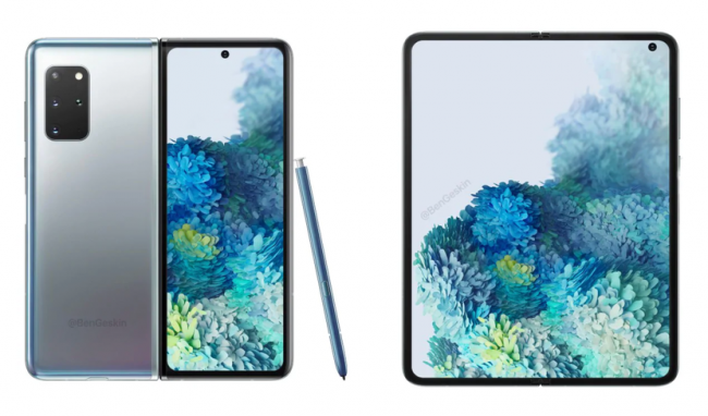 В сети появилось первое «живое» изображение складного смартфона Samsung Galaxy Z Fold 2 5G - «Смартфоны»
