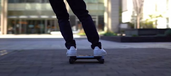 Walkcar - японский электроскейт размером с ноутбук вышел на мировой рынок - «Транспорт»