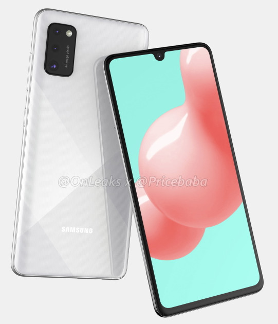 Samsung Galaxy A41 появился на качественных рендерах: экран Infinity-U, тройная камера на 48 Мп и разъём для наушников - «Смартфоны»
