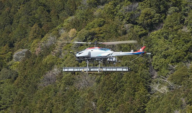 Обновленный вертолет-беспилотник Yamaha сможет перевозить 50 кг груза - «Беспилотники»