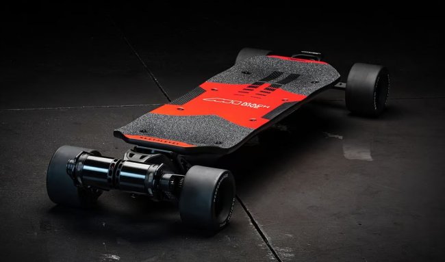 Карбоновый гоночный электроскейт Mach One разгоняется до 70 км/ч - «Электромобили»