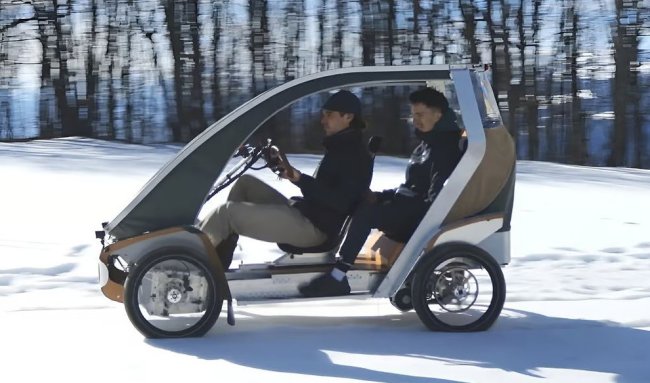 Acticycle — двухместный велоквадроцикл, на котором можно легально ездить по городу - «Электромобили»