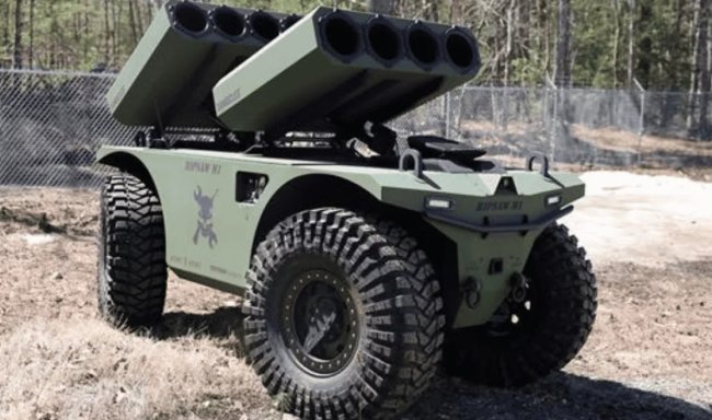 Боевой робот RIPSAW M1 будет вести разведку и поддерживать огнем американских морских пехотинцев - «Беспилотники»